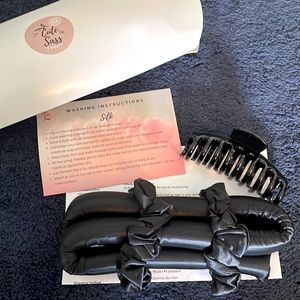 *100% Mulberry Silk No-Heat Hair Curler *New*